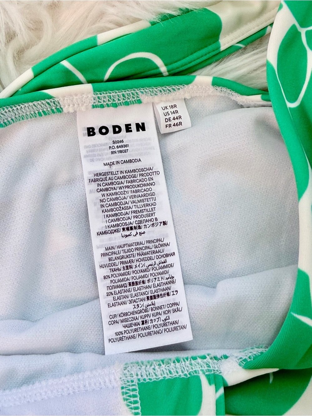 BODEN Ithaca Halter Swimsuit - Picture 6 of 8